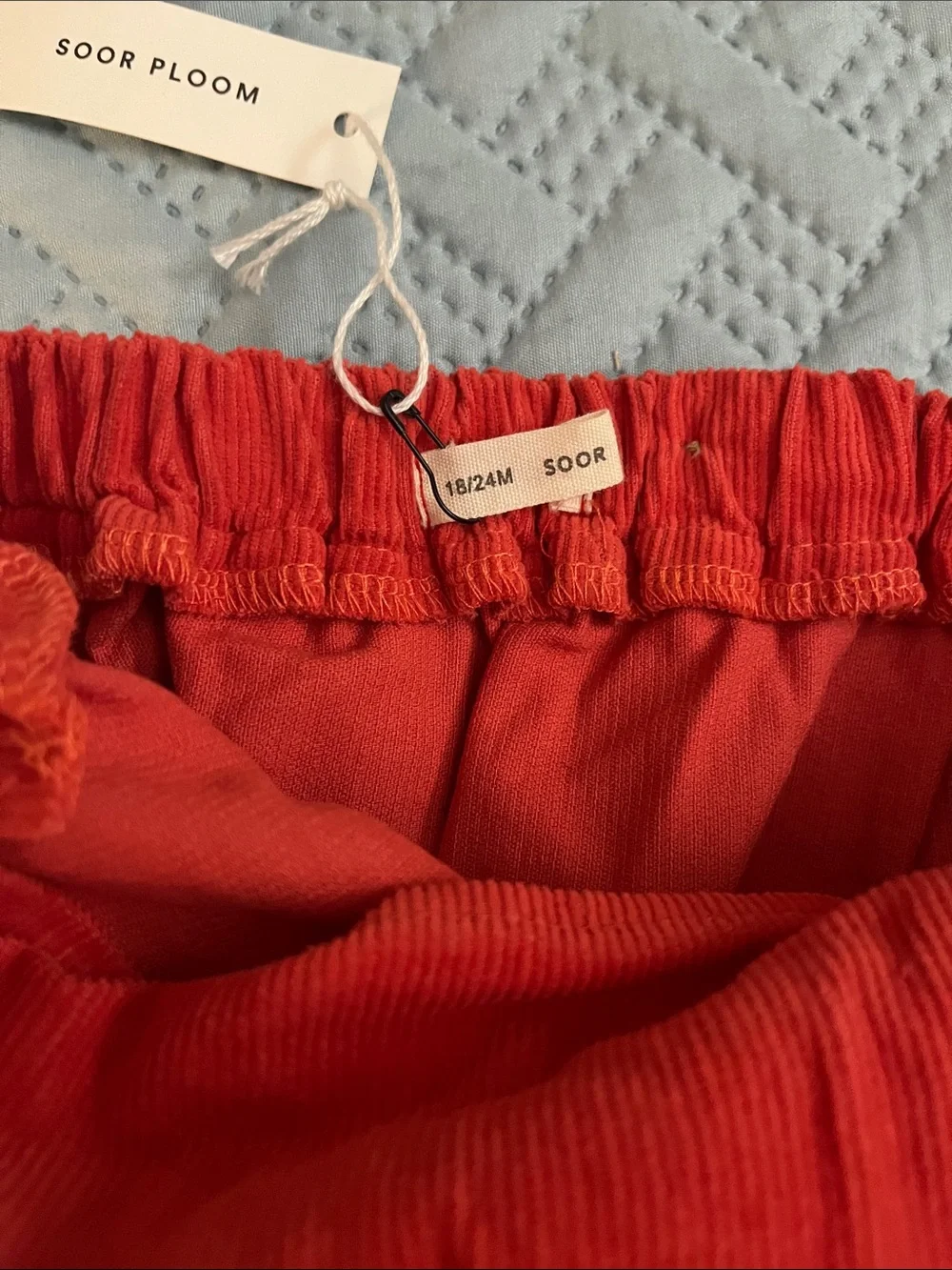 Soor Ploom  Oona Corduroy Suspender Baby Romper